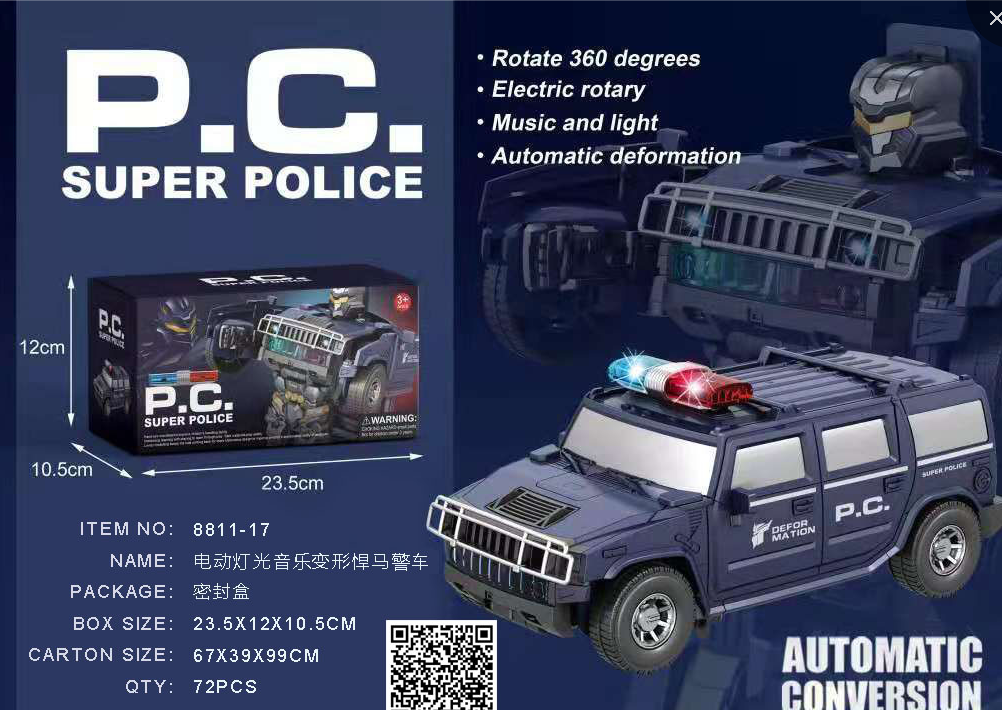CAMIONETA TIPO POLICIA